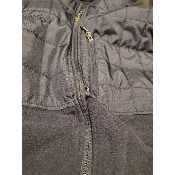 Free Country Overlay Fleece Jacket, Mens L - 0274 - Picture 6 of 9